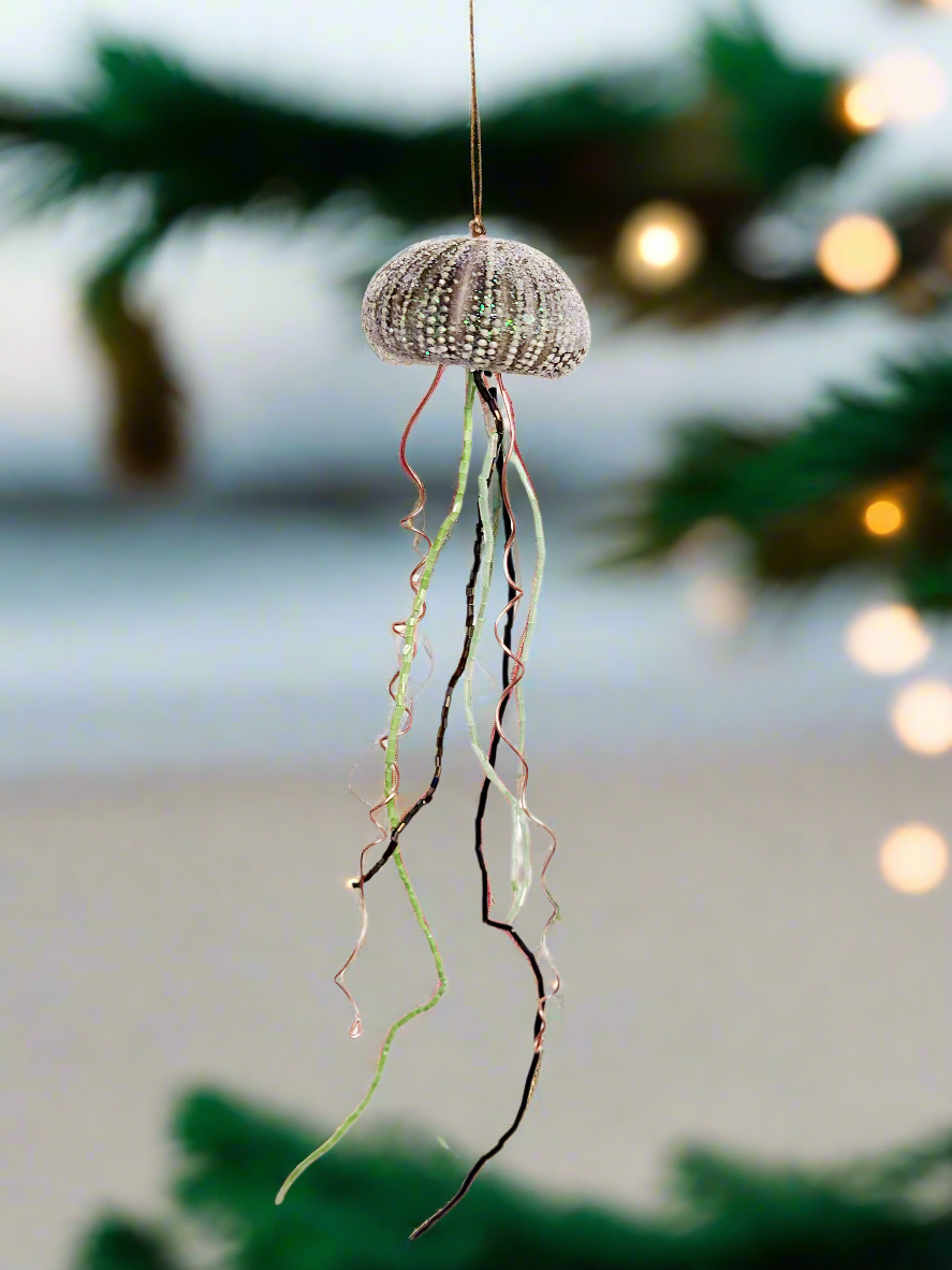 Small Sea Urchin Jellyfish Ornament - B