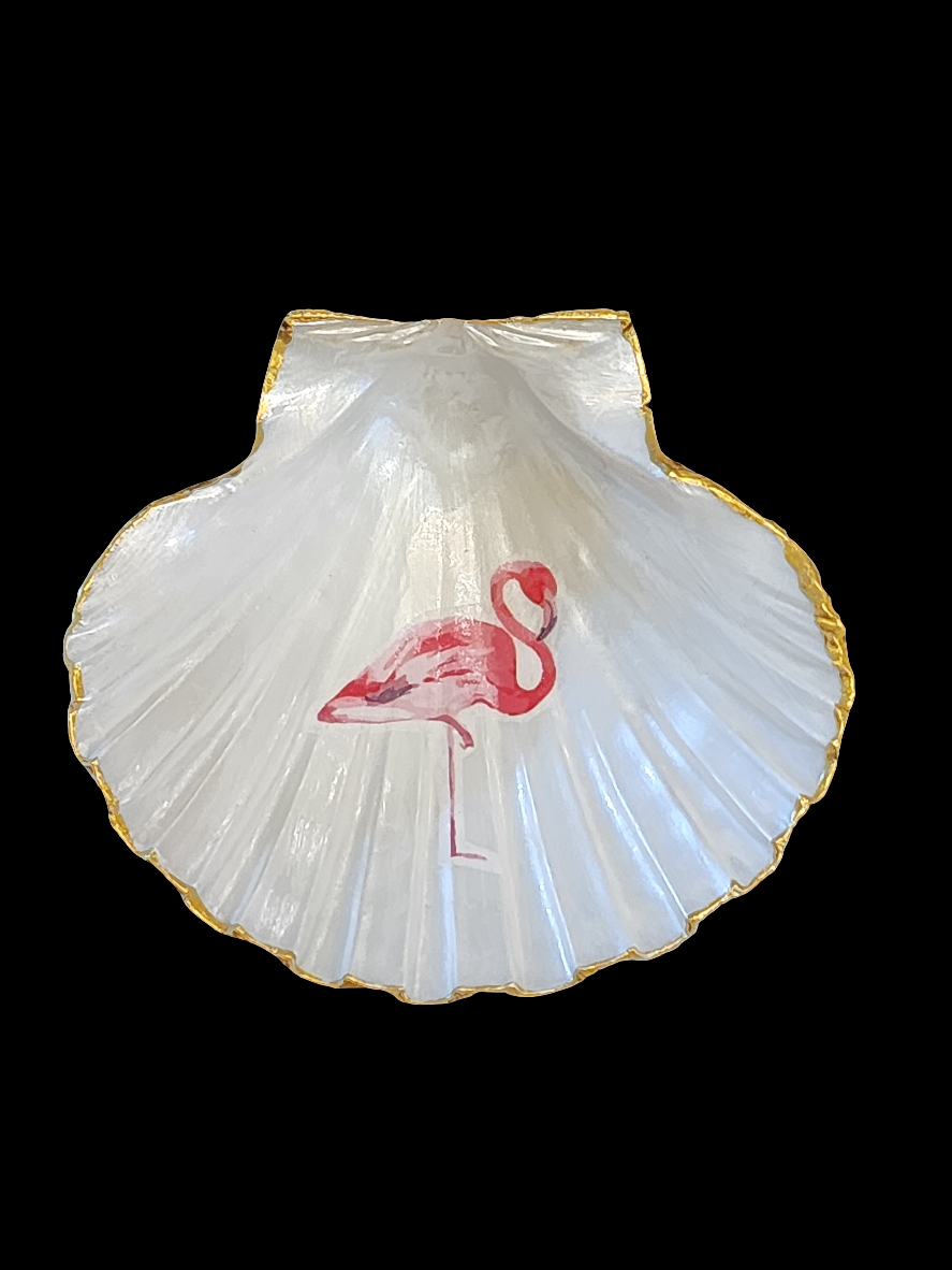Pink Flamingo (1) Jewelry Dish