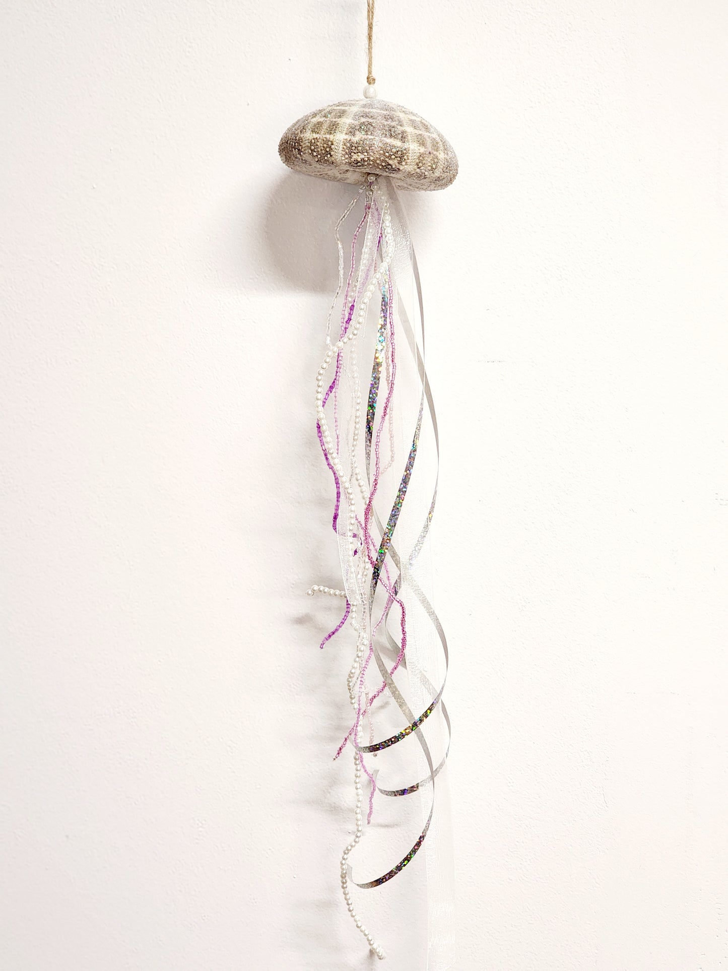 Large Sea Urchin Jellyfish Ornament - E