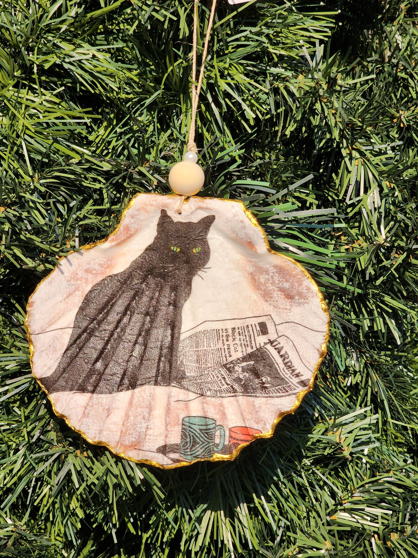 Black Cat Ornament