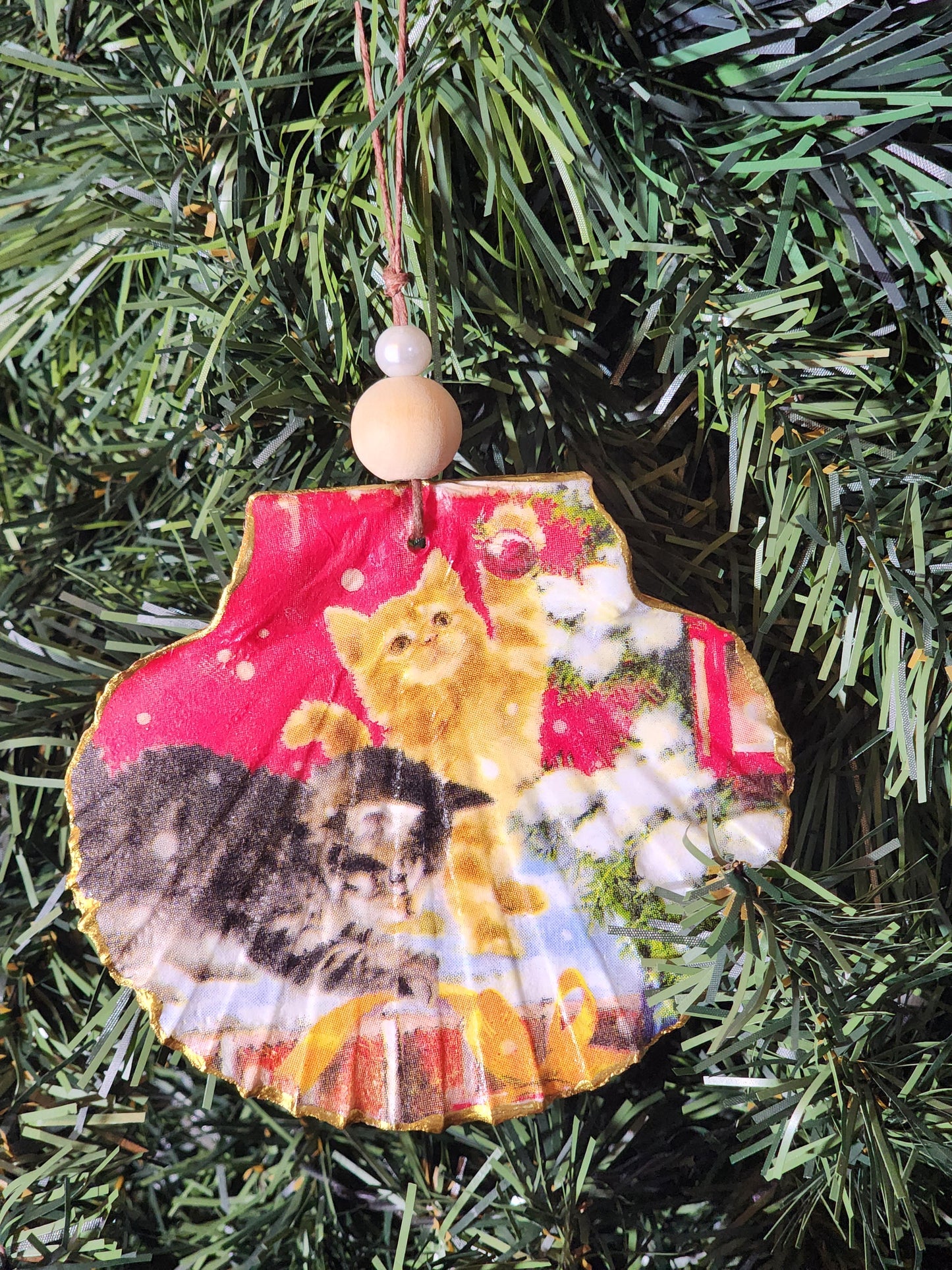 Orange and Tabby Ornament