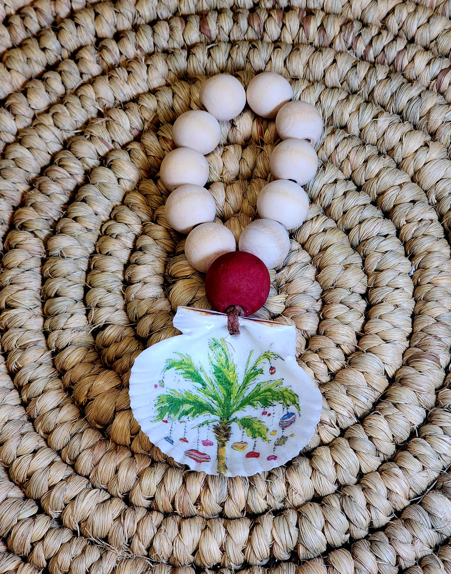 Christmas Palm Tree - Scallop Shell