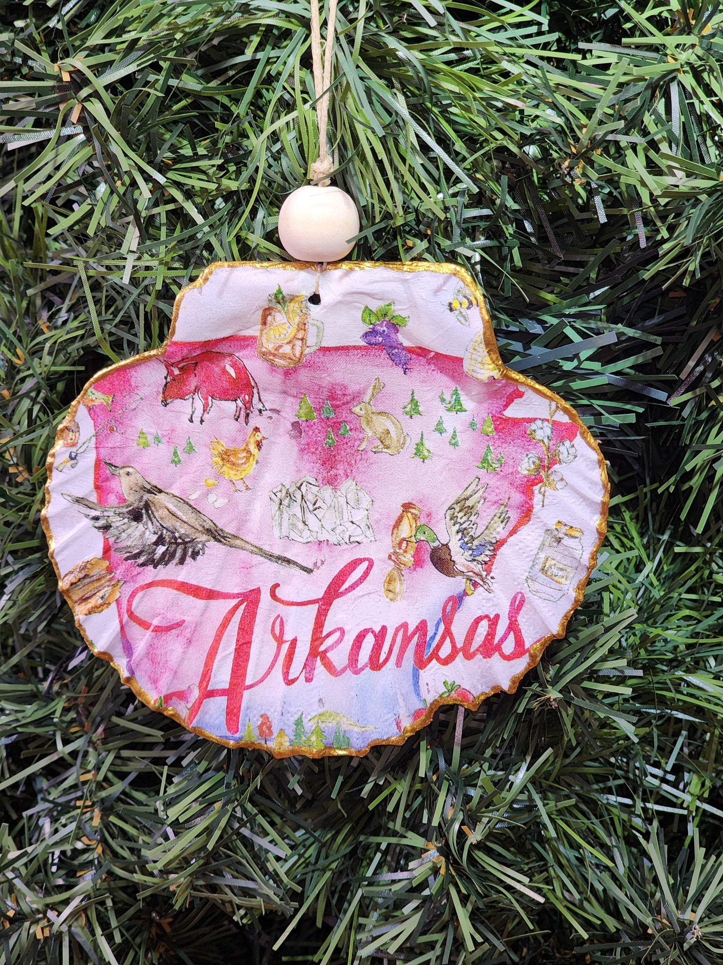 Arkansas Ornament