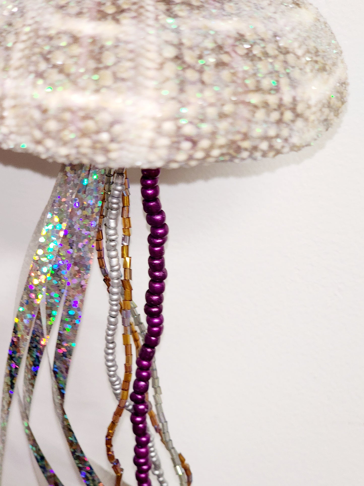 Large Sea Urchin Jellyfish Ornament - F