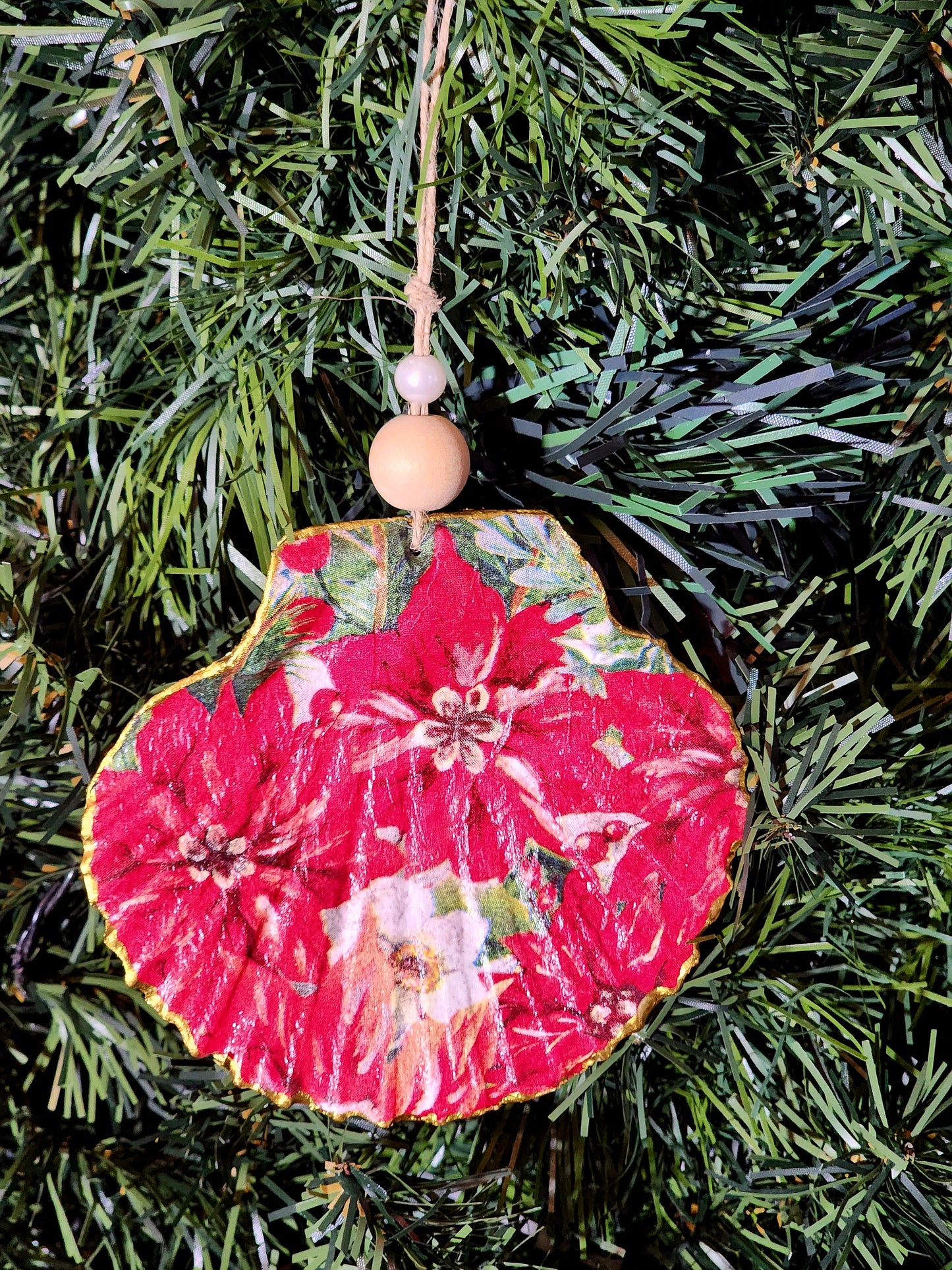 Poinsettia Ornament