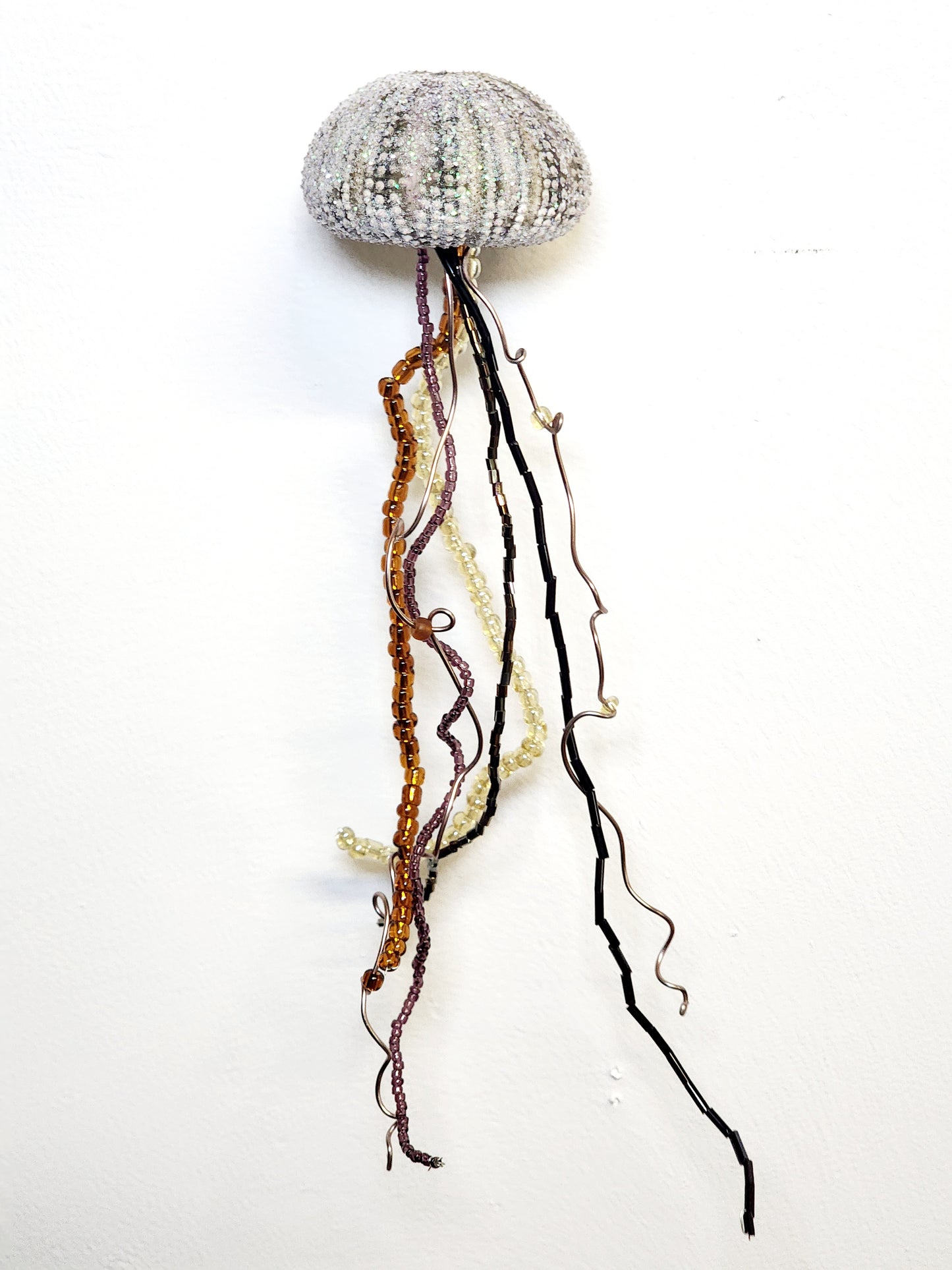Small Sea Urchin Jellyfish Ornament - A