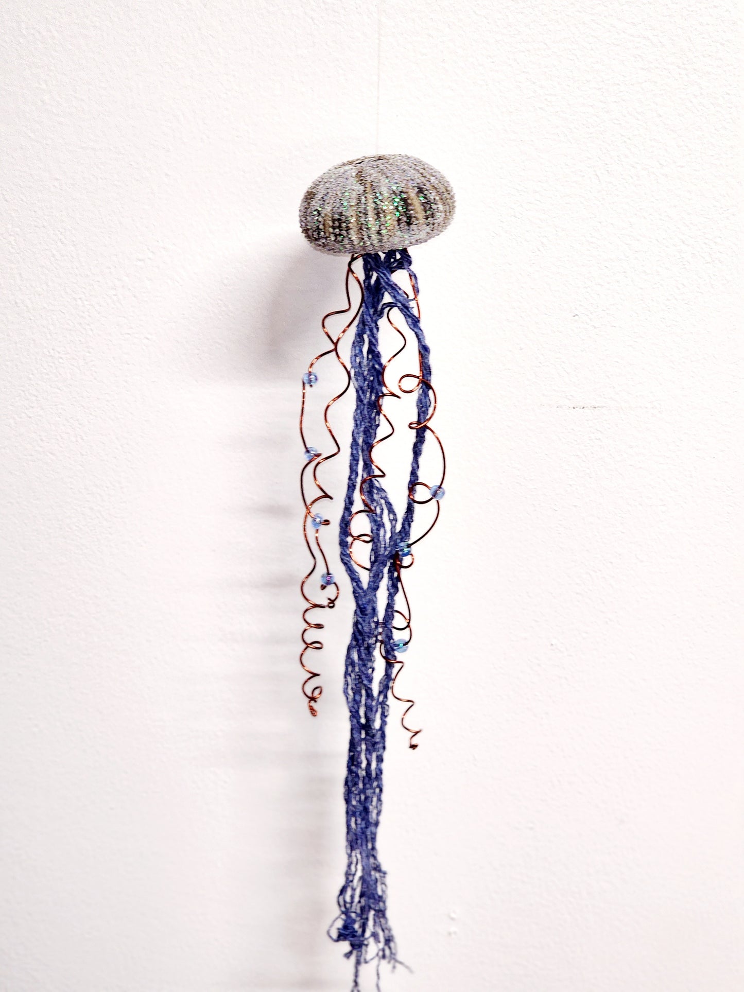 Small Sea Urchin Jellyfish Ornament - F