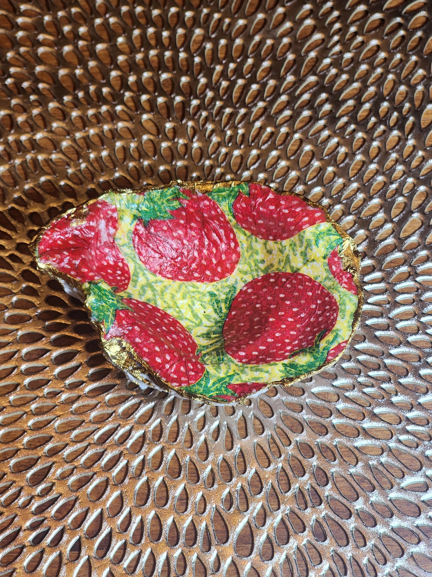 Strawberry Jewelry Dish