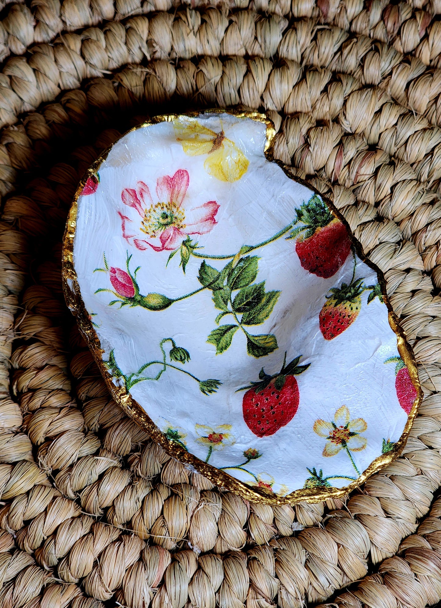 Strawberry Jewelry Dish