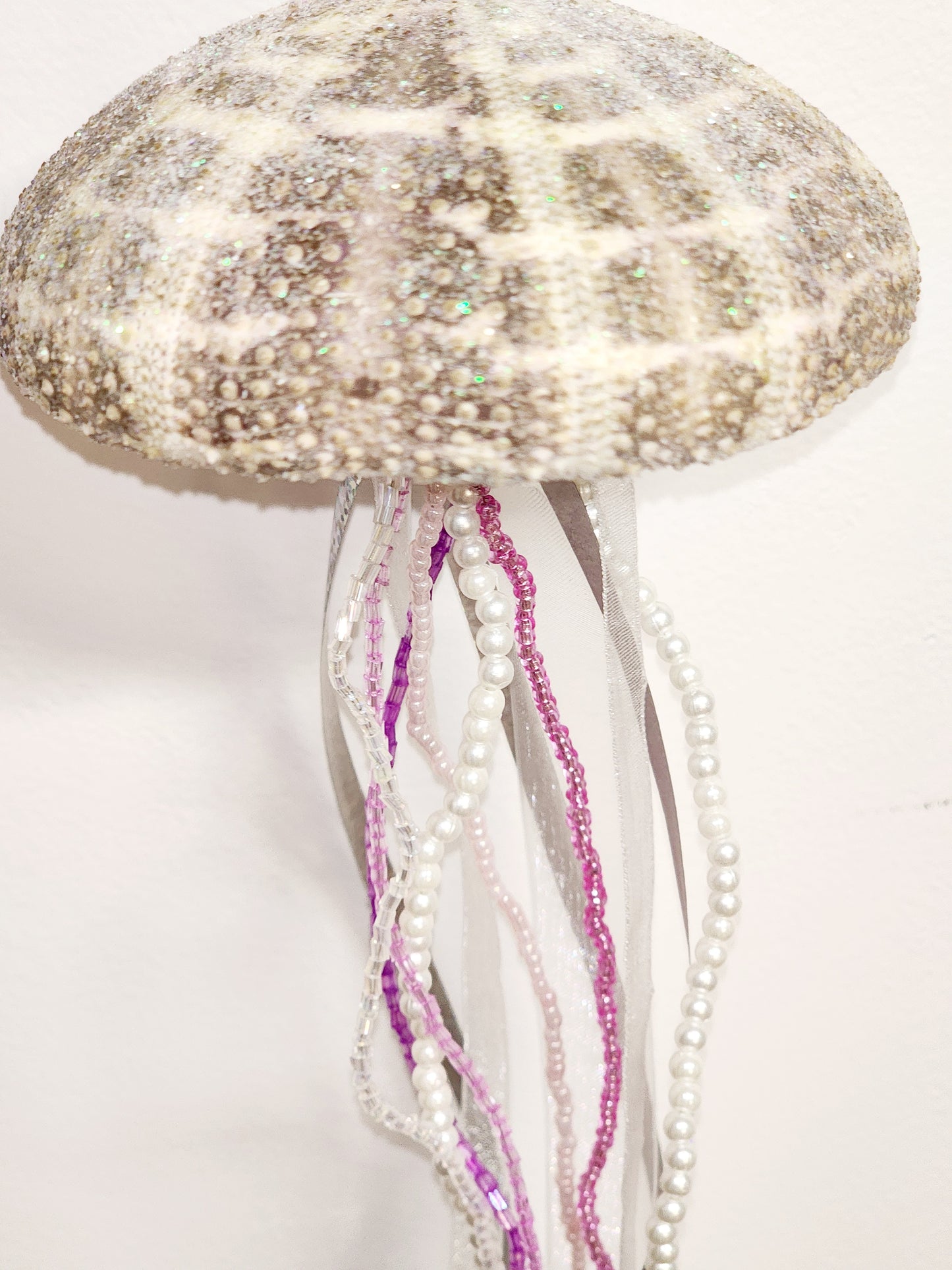 Large Sea Urchin Jellyfish Ornament - E