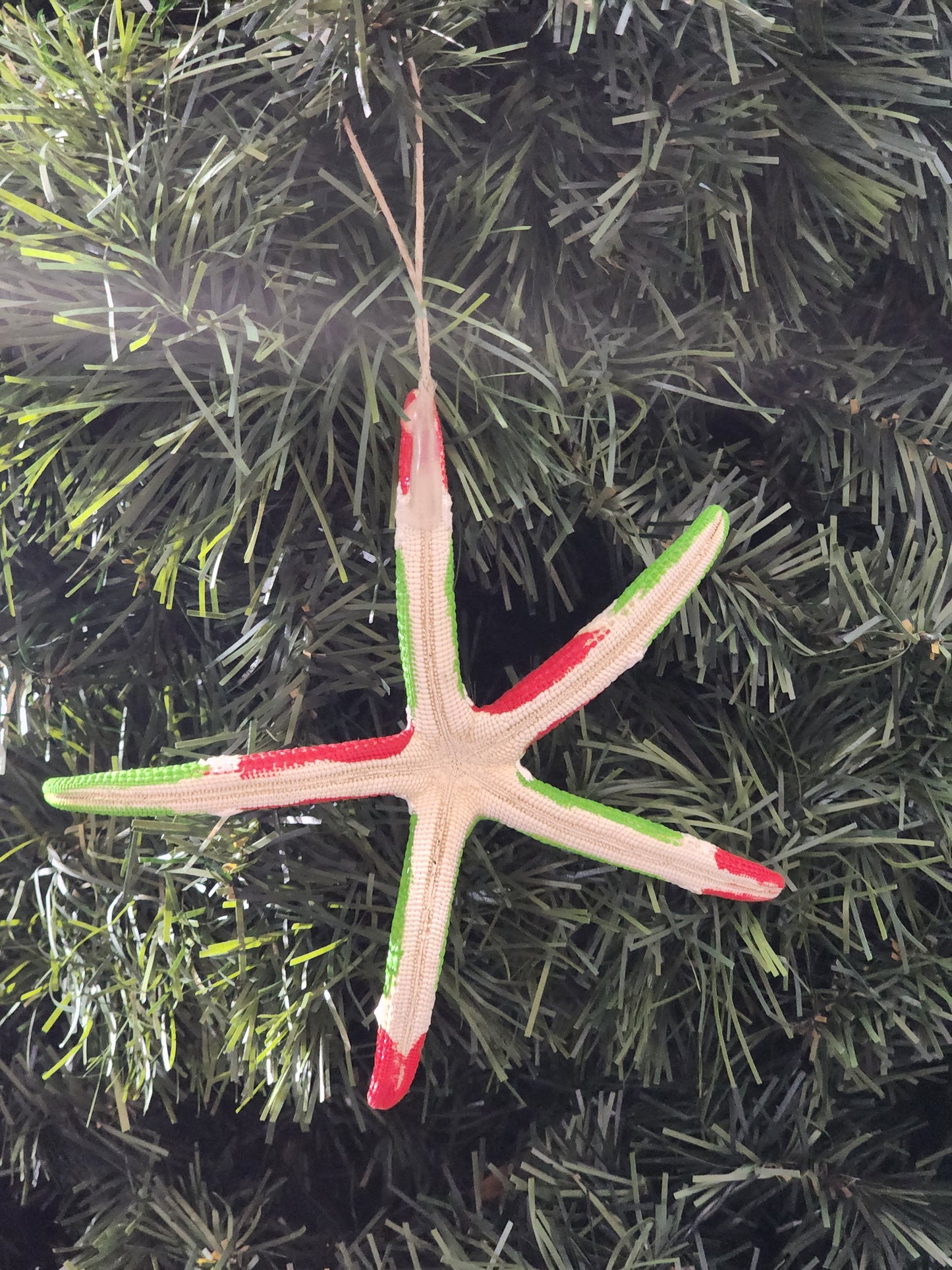 Grinch Starfish Ornament