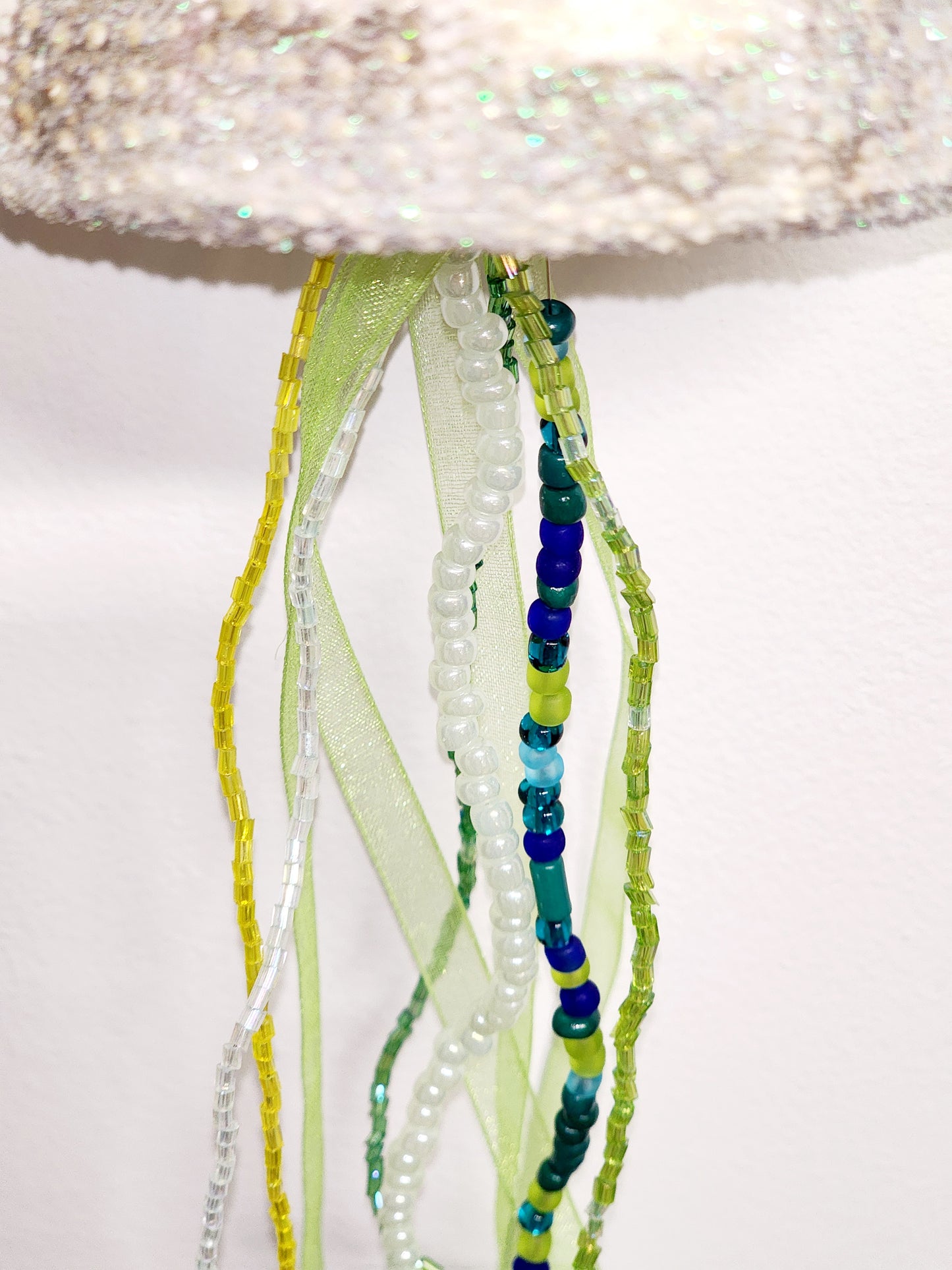 Large Sea Urchin Jellyfish Ornament - G