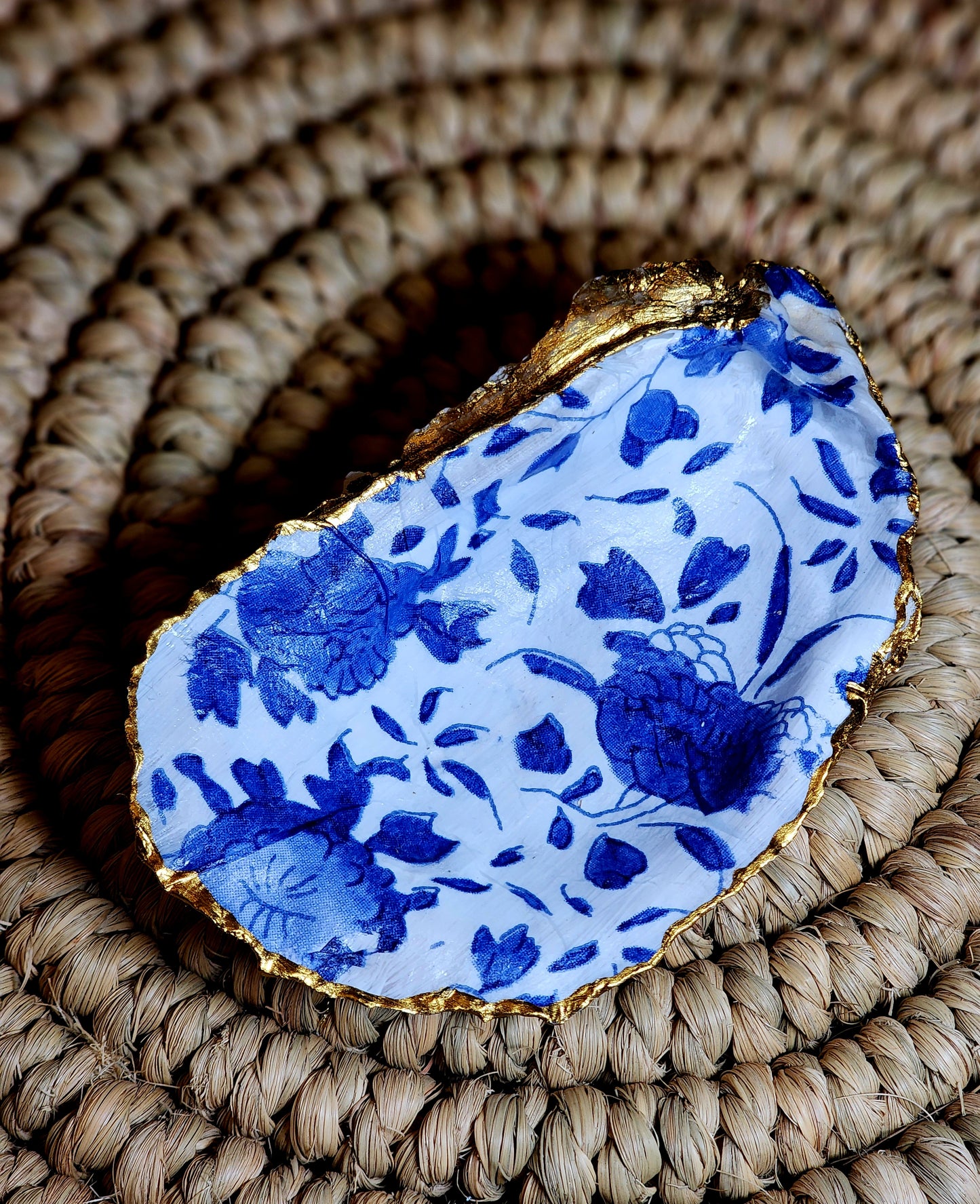 Blue & White Jewelry Dish