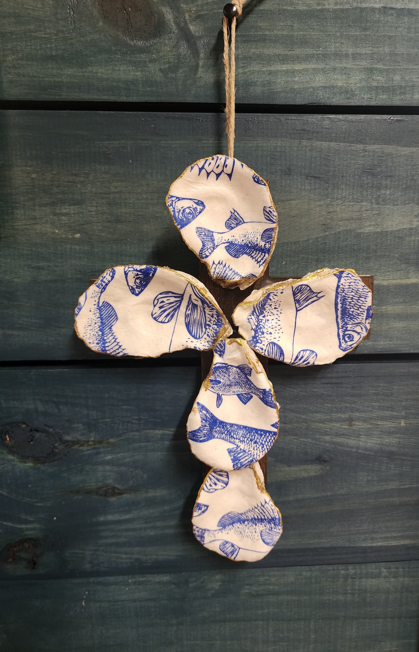 Blue Fish Cross
