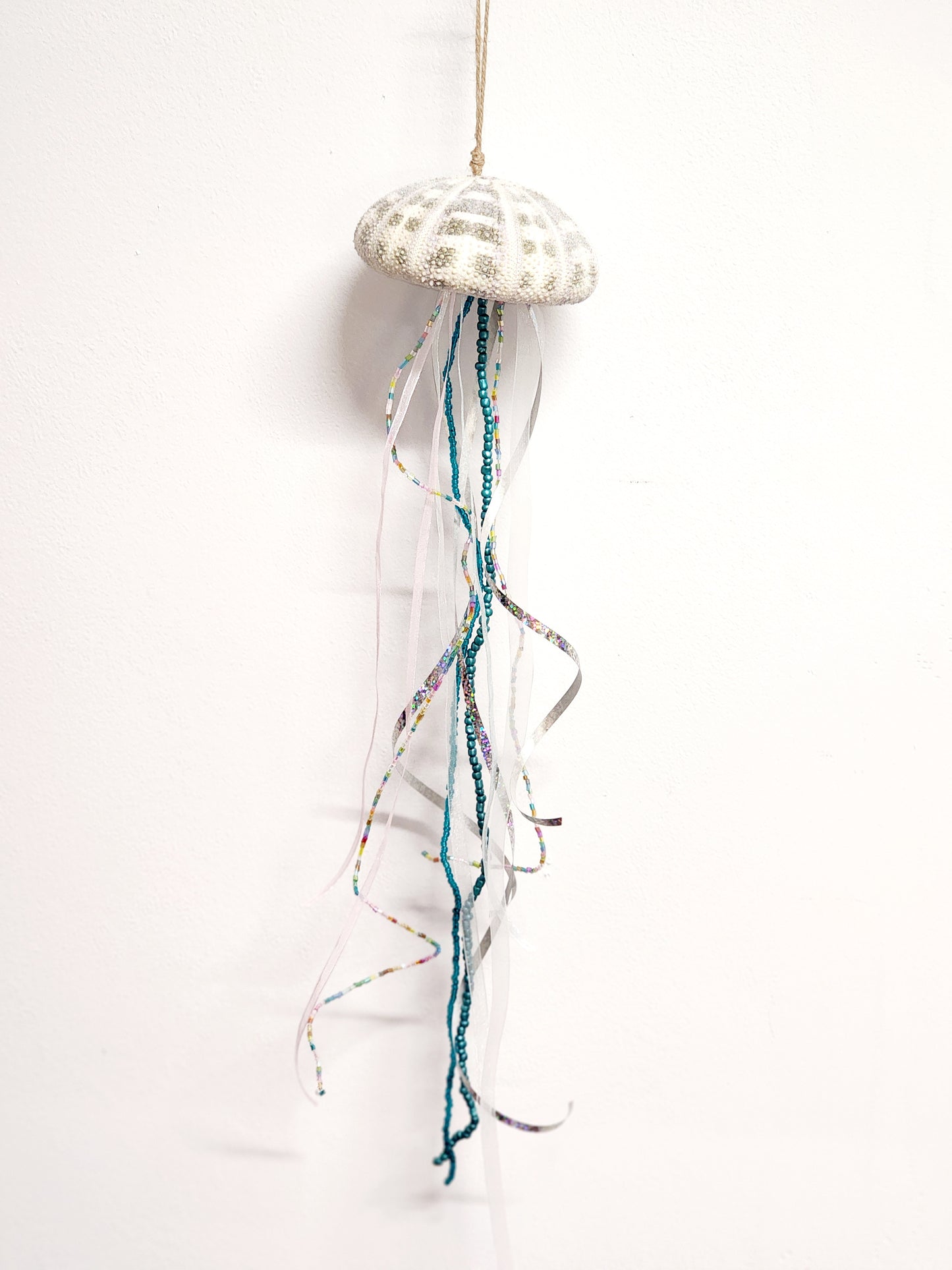 Large Sea Urchin Jellyfish Ornament - C