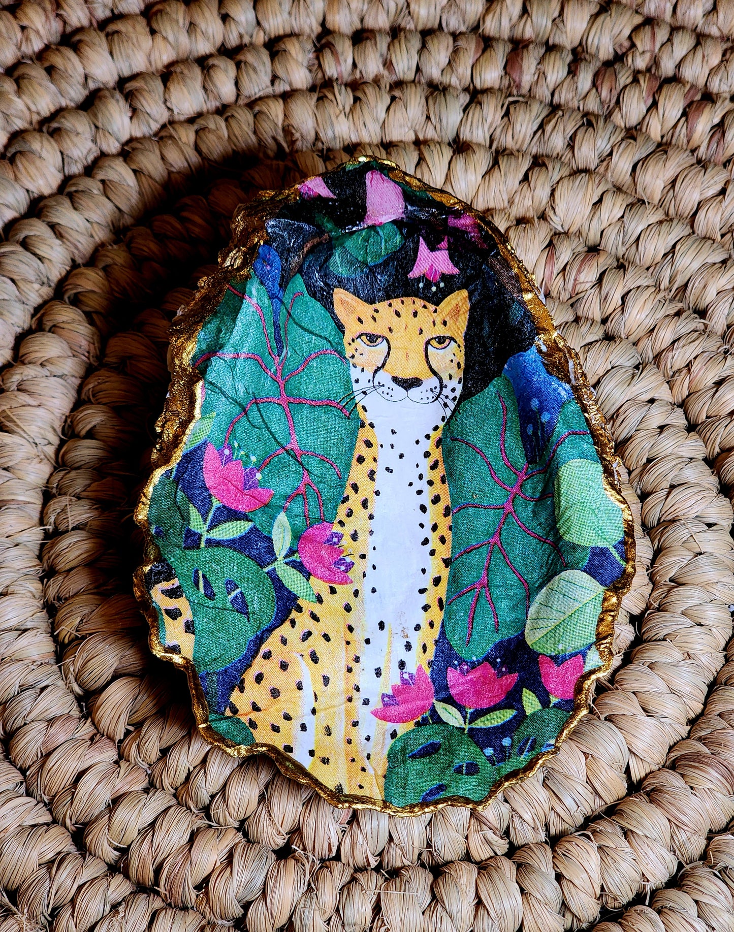 Cheetah Jewelry Dish