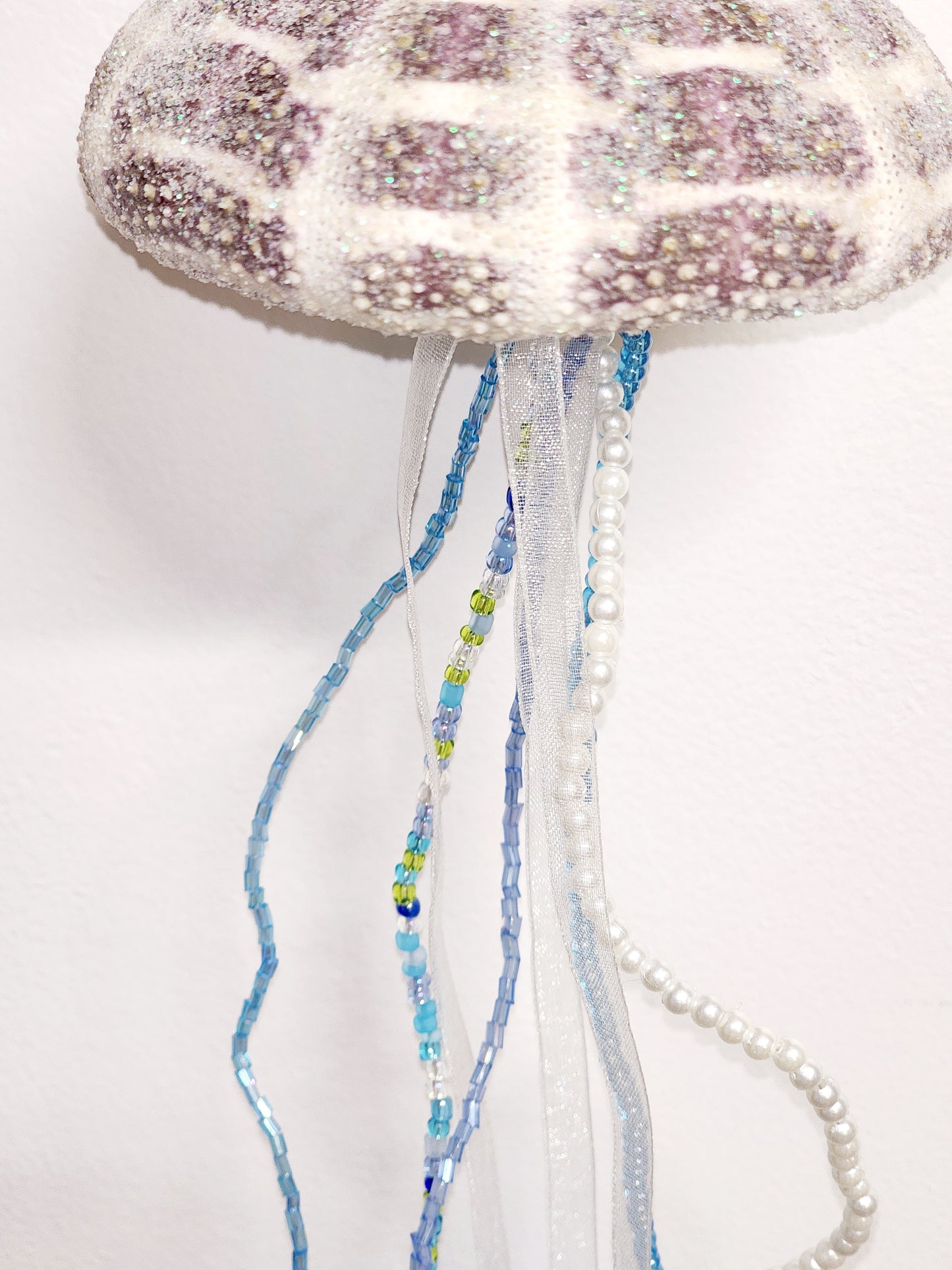 Large Sea Urchin Jellyfish Ornament - D