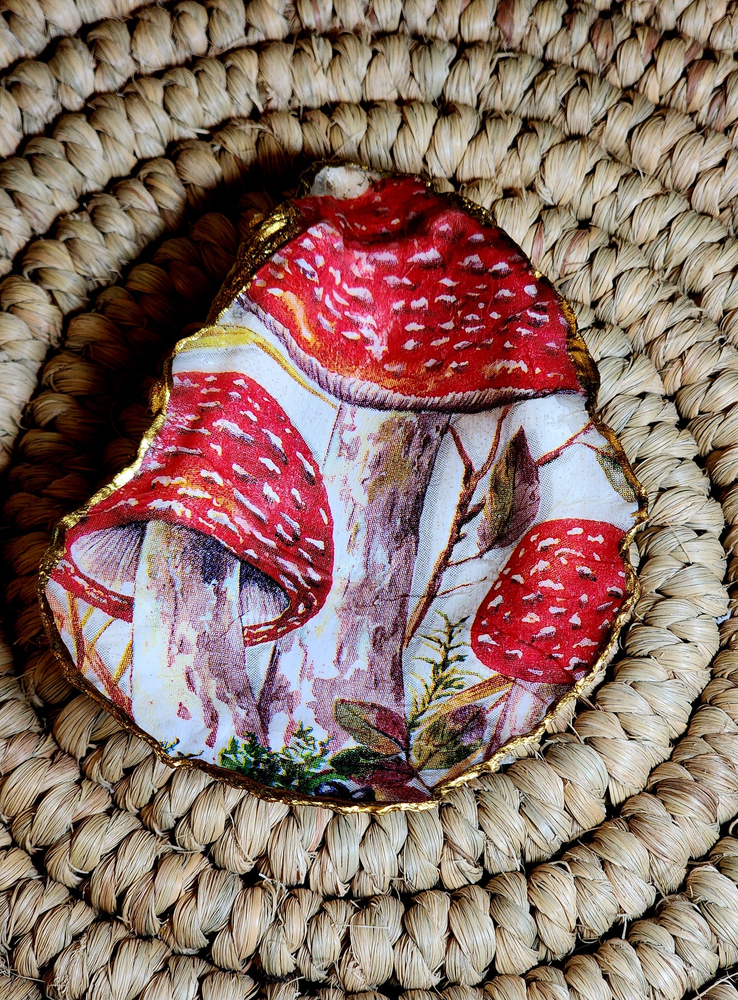Mushroom Jewelry Dish