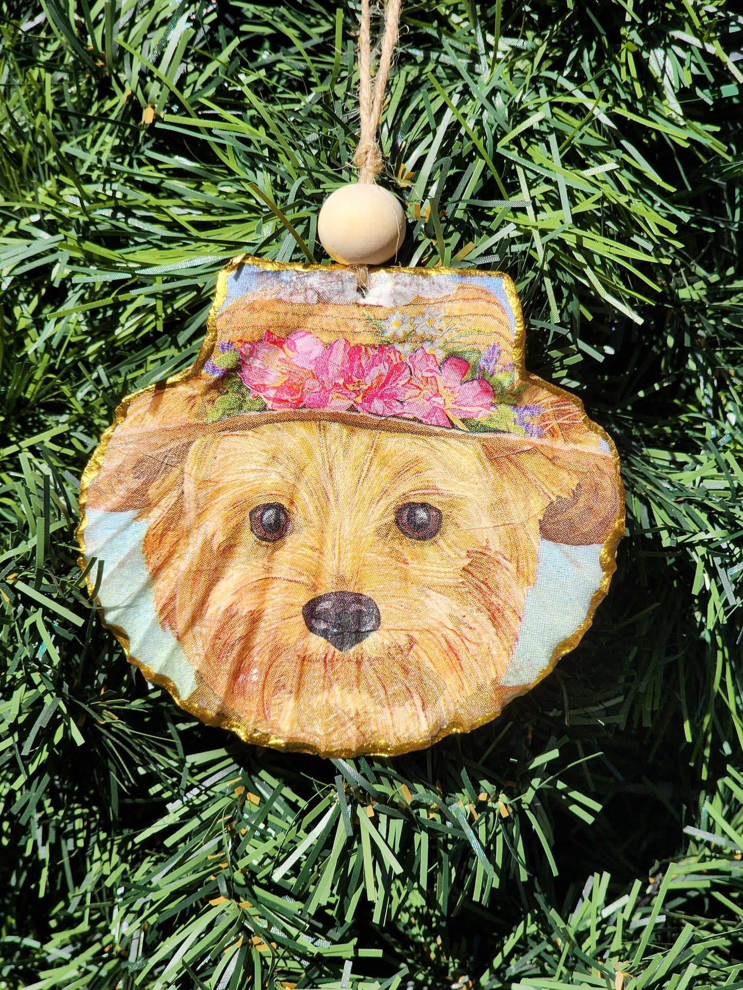 Yorkie Ornament