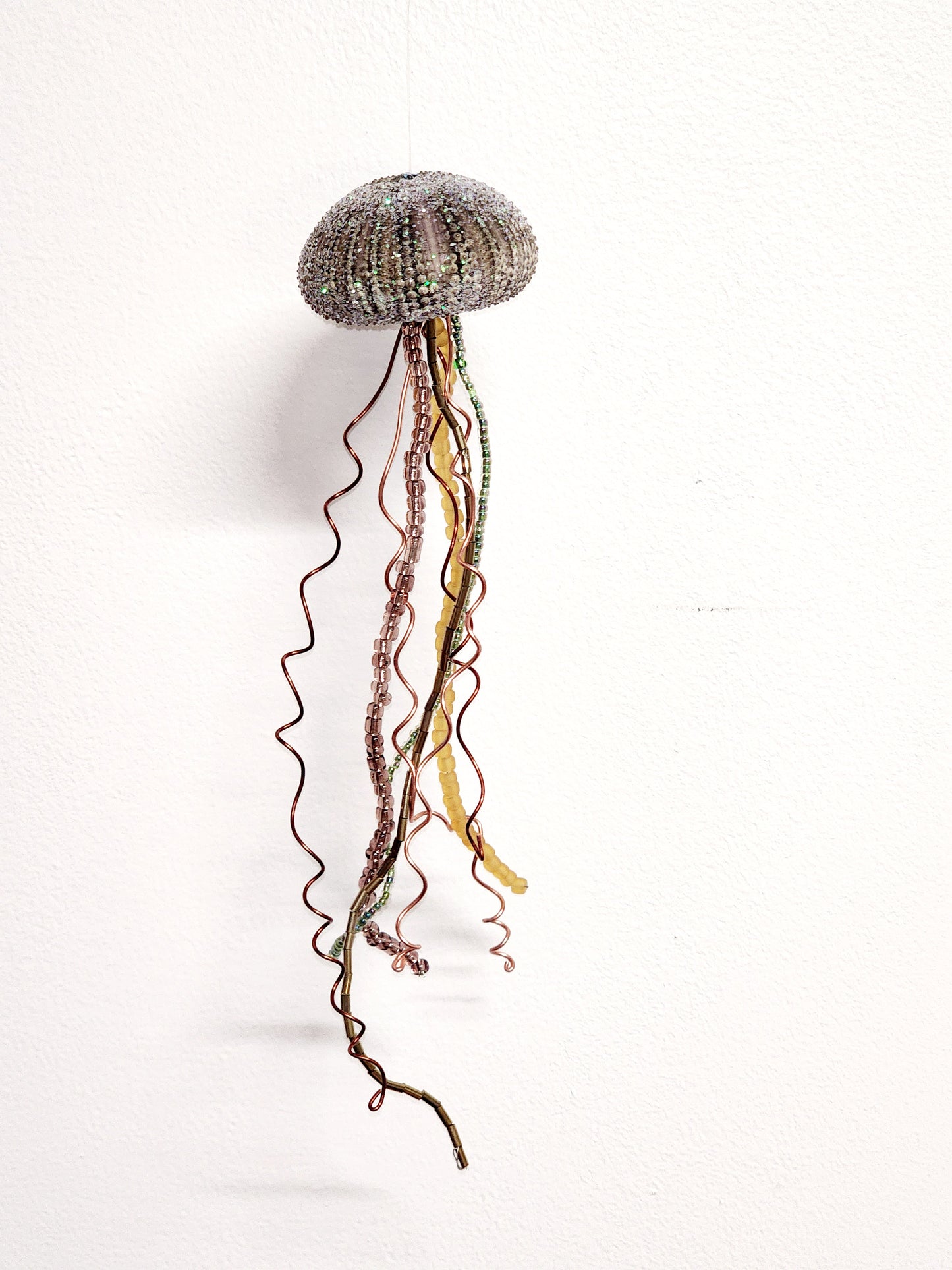Small Sea Urchin Jellyfish Ornament - H