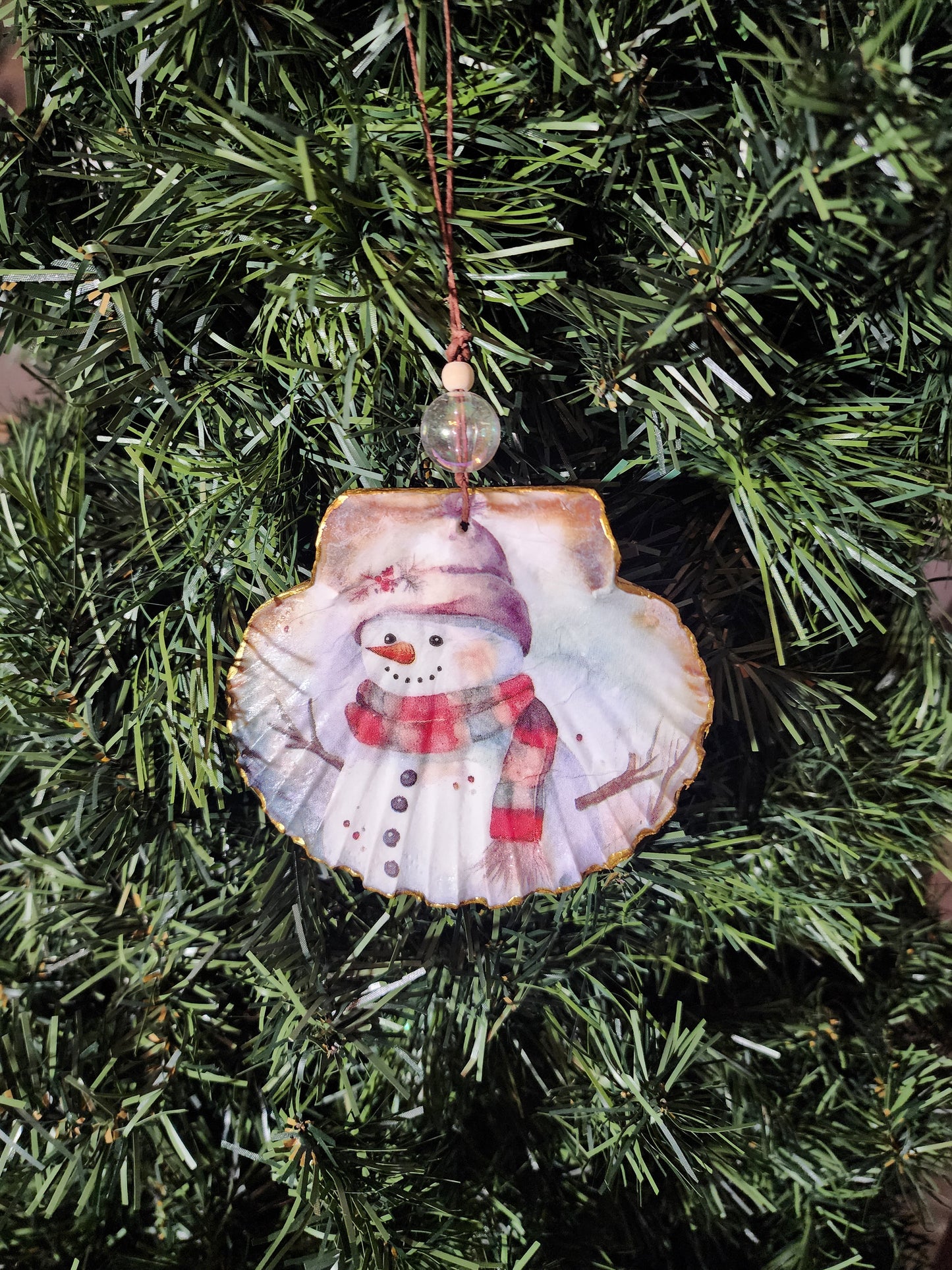 Cozy Snowman Ornament