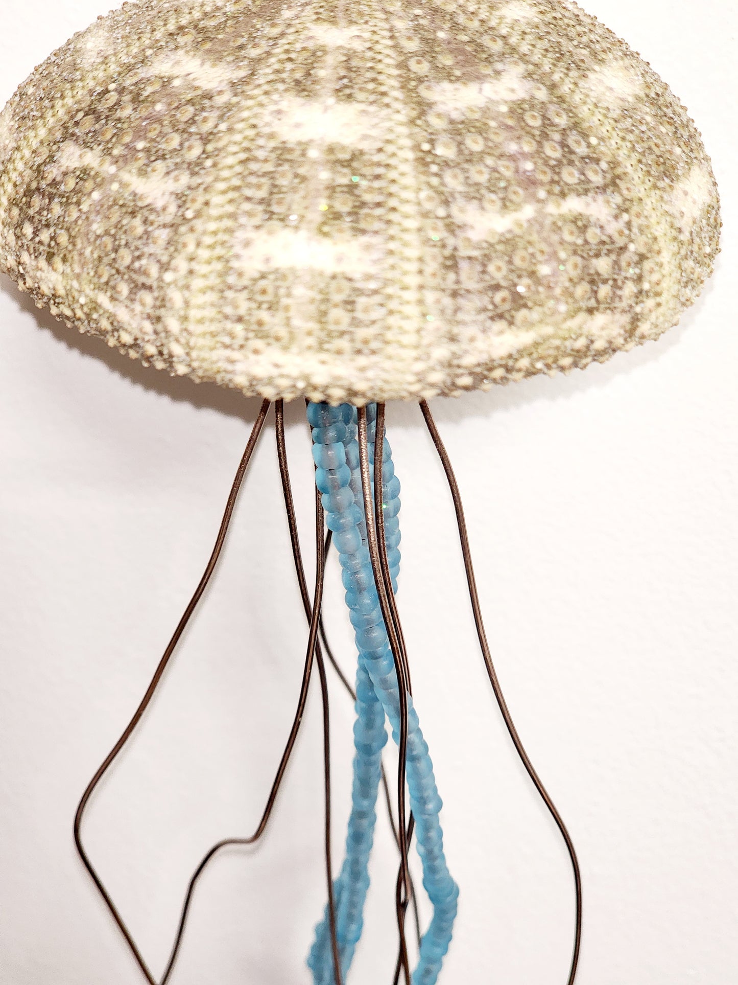 Large Sea Urchin Jellyfish Ornament - B