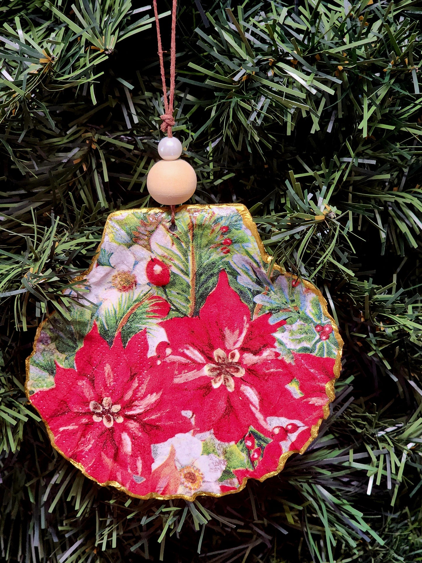 Poinsettia Ornament