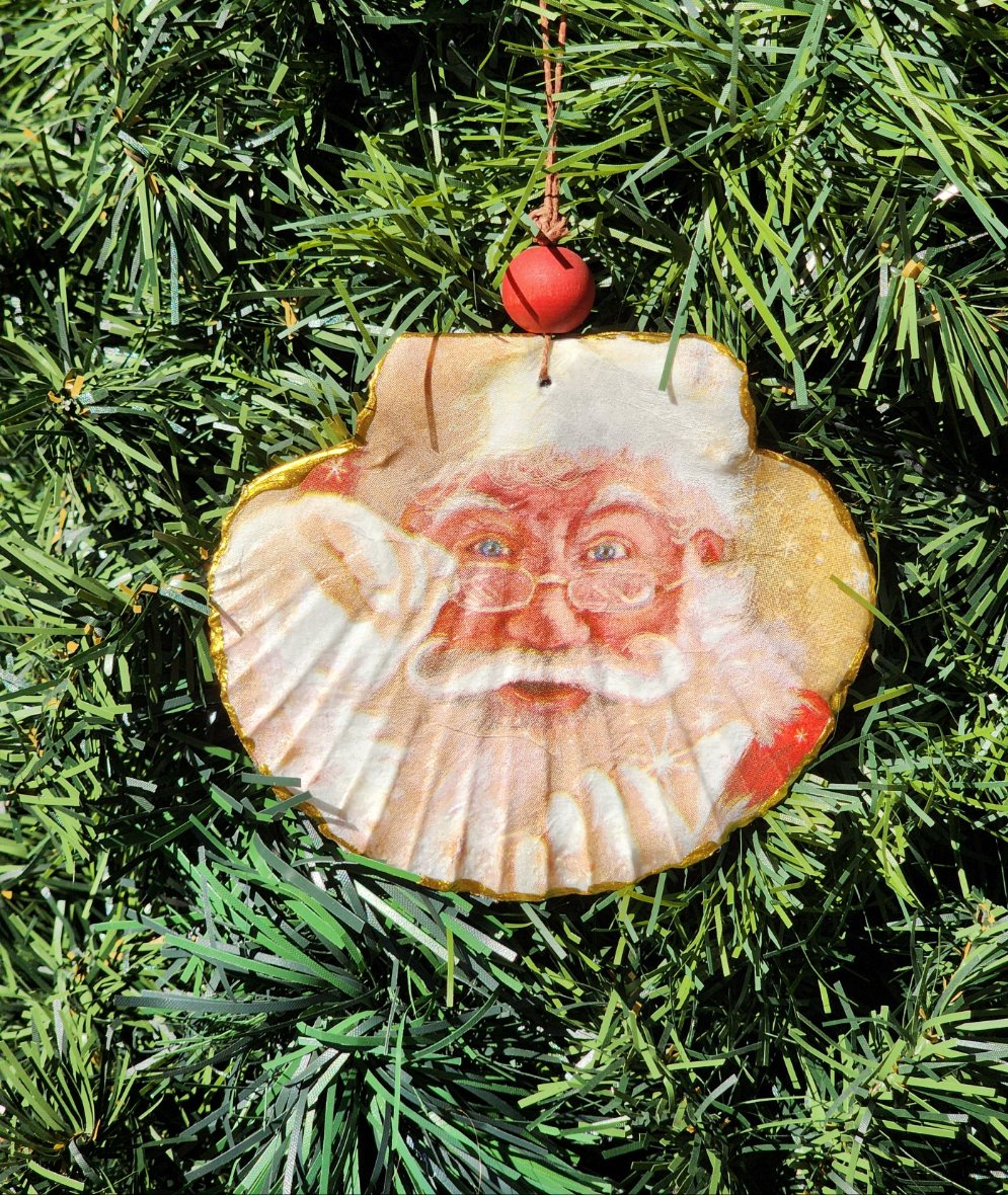 Santa Ornaments