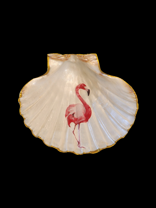 Pink Flamingo (2) Jewelry Dish