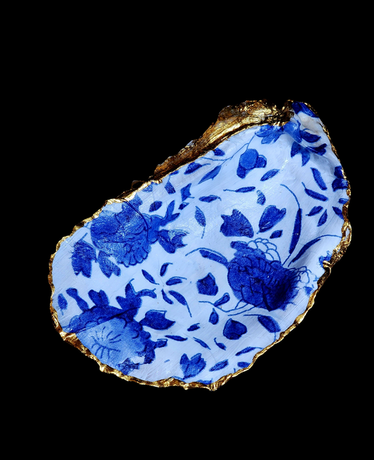 Blue & White Jewelry Dish