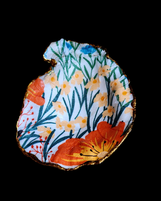 Orange Jewelry Dish
