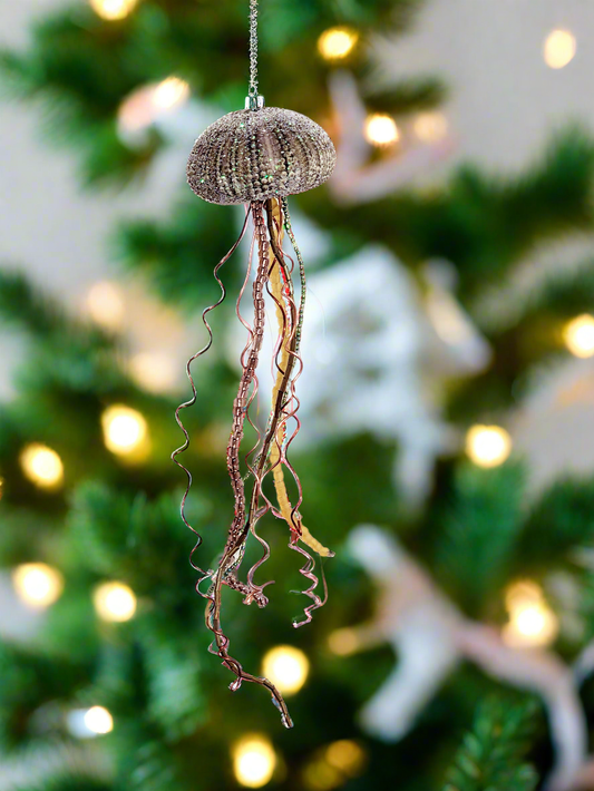 Small Sea Urchin Jellyfish Ornament - H