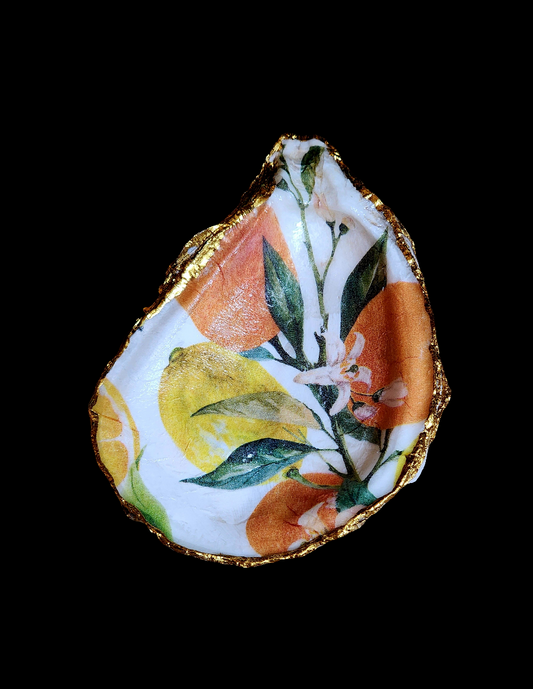 Lemon & Orange Jewelry Dish