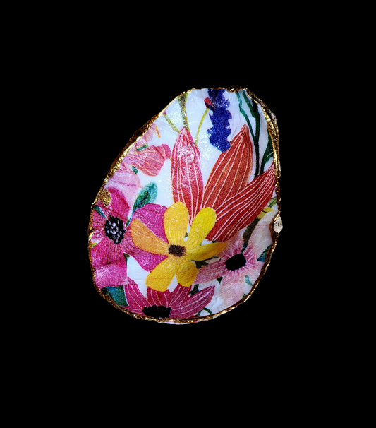 Spring Flower Jewelry Dish