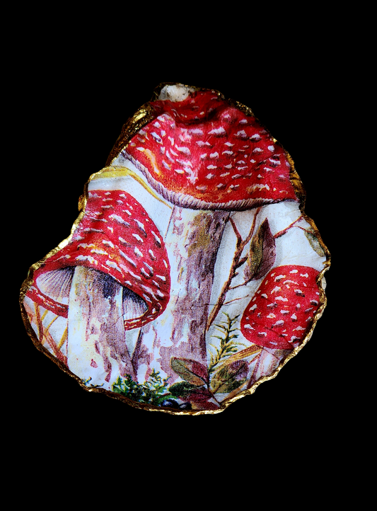 Mushroom Jewelry Dish