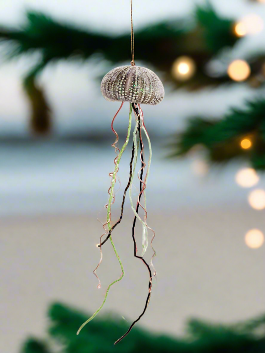 Small Sea Urchin Jellyfish Ornament  - B