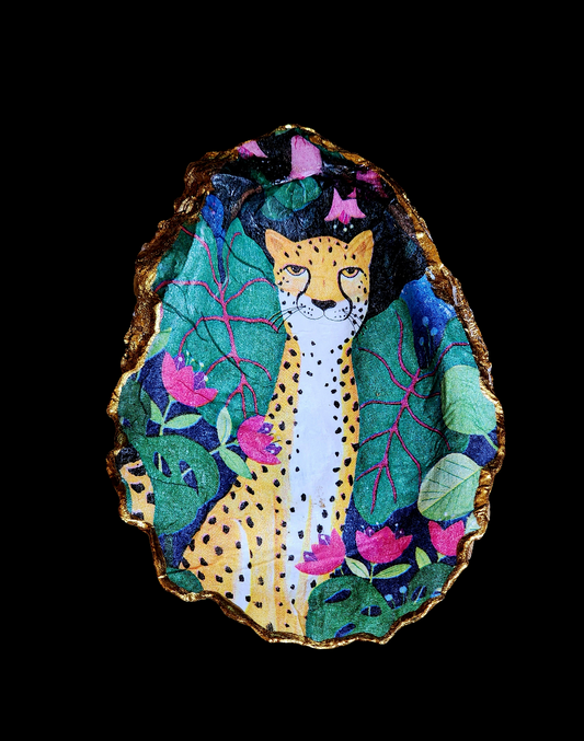 Cheetah Jewelry Dish
