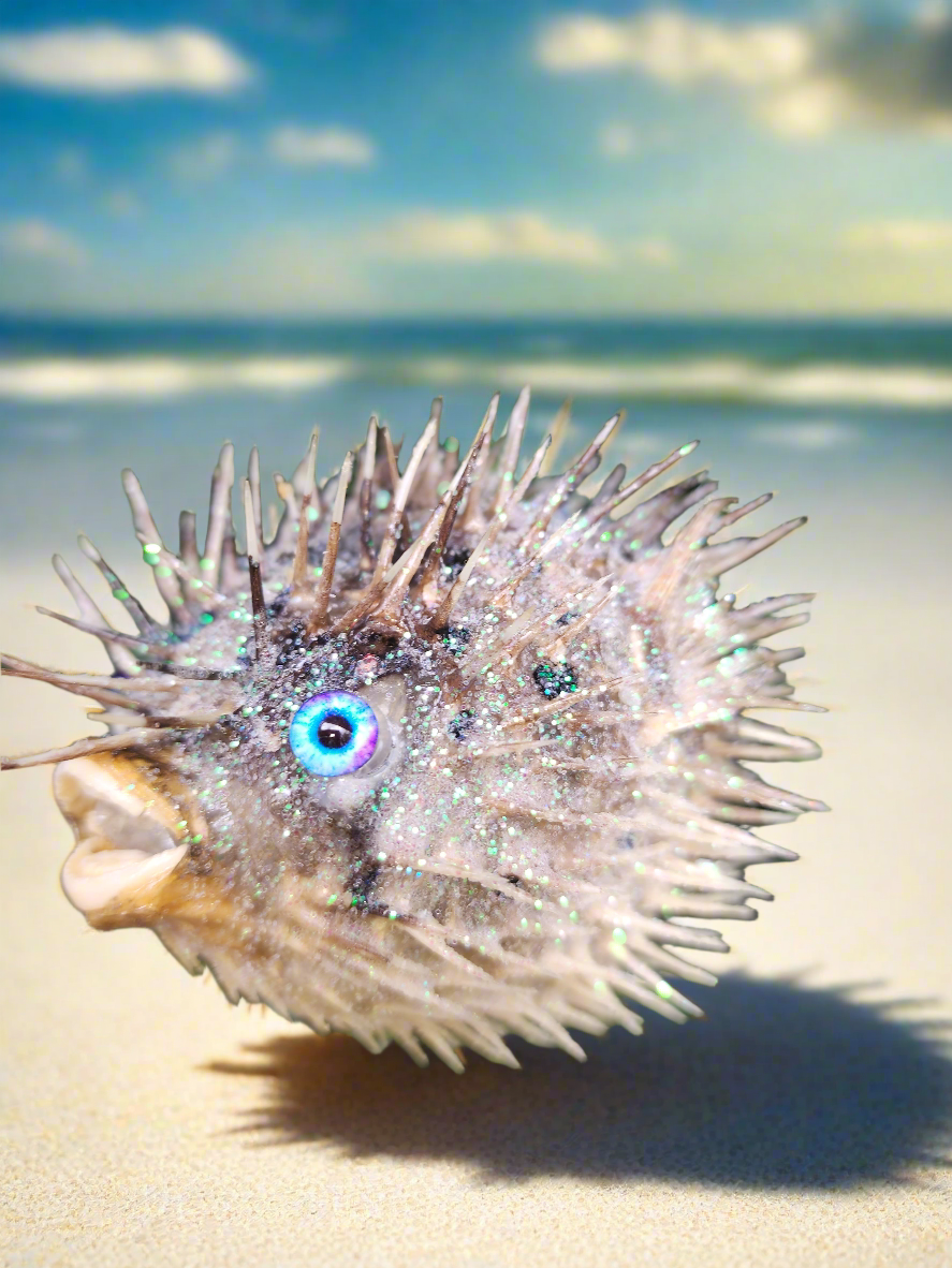 Blue Eyed Puffer