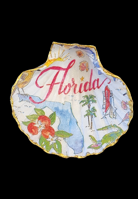 Florida Jewelry Dish