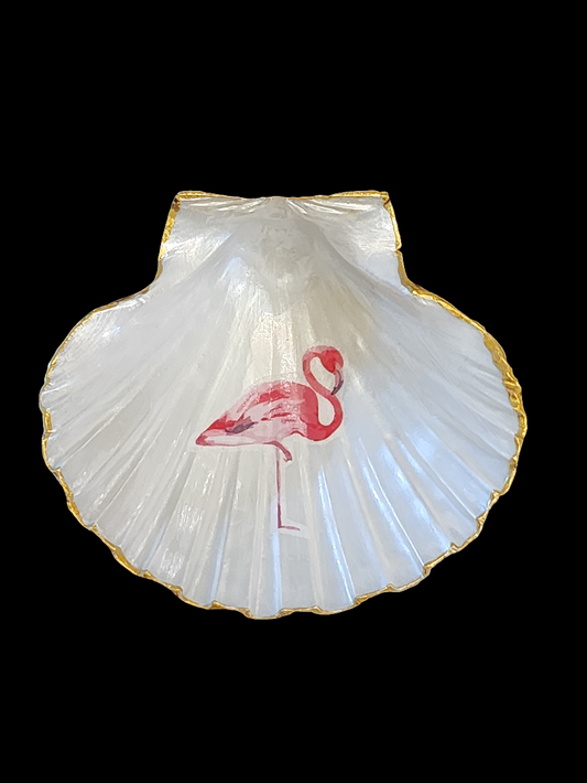 Pink Flamingo (1) Jewelry Dish