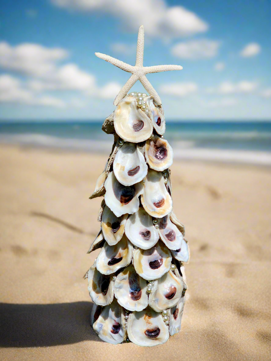 Oyster Shell Christmas Tree