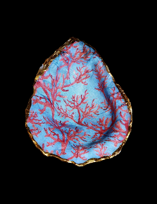 Coral Jewelry Dish