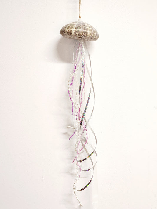 Large Sea Urchin Jellyfish Ornament - E