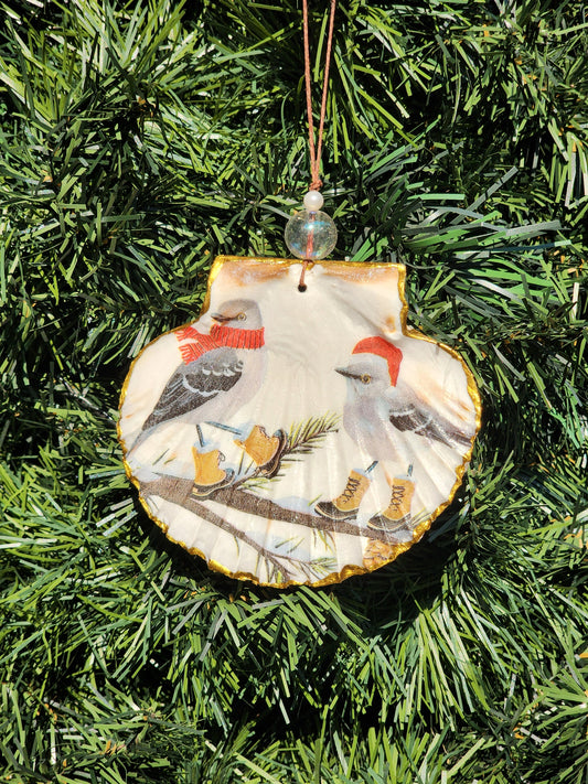 Booted Birds Ornament