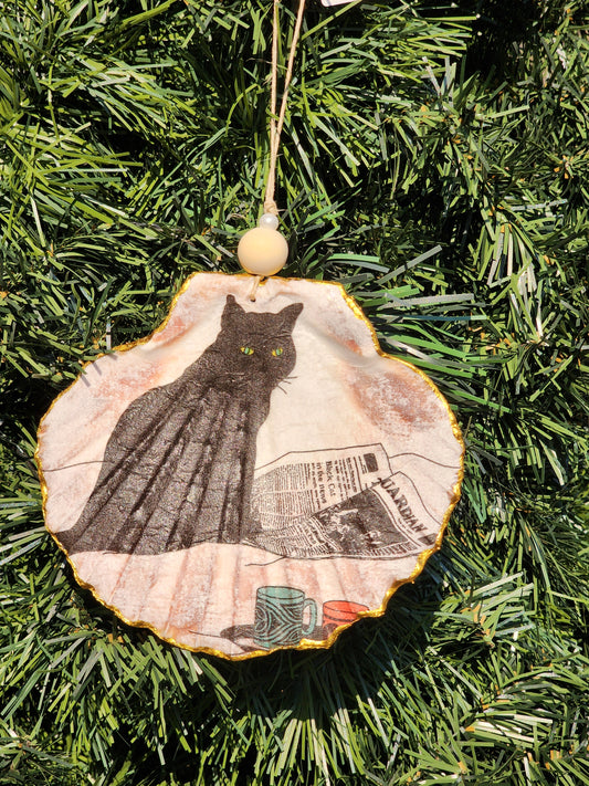 Black Cat Ornament