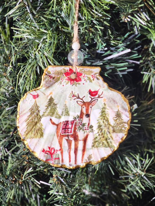 Vintage Deer Ornament