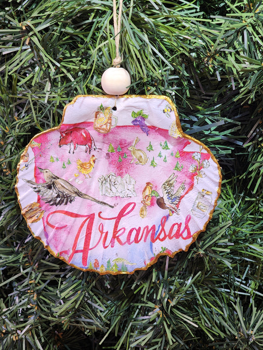 Arkansas Ornament