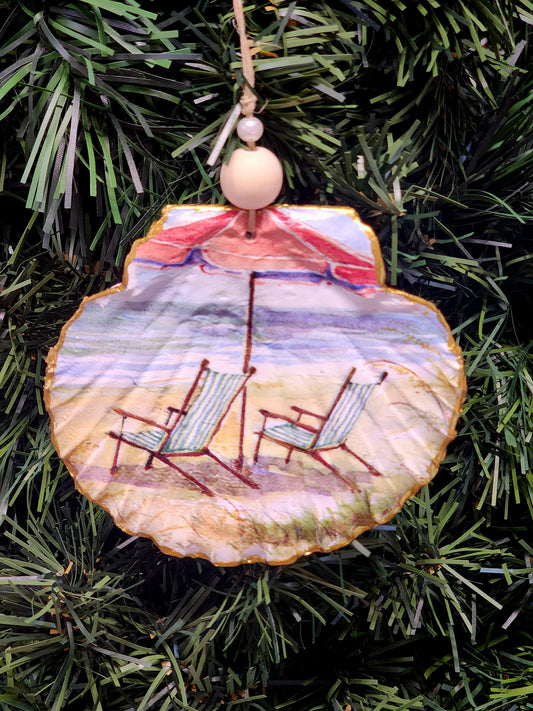 Beach Day Ornament