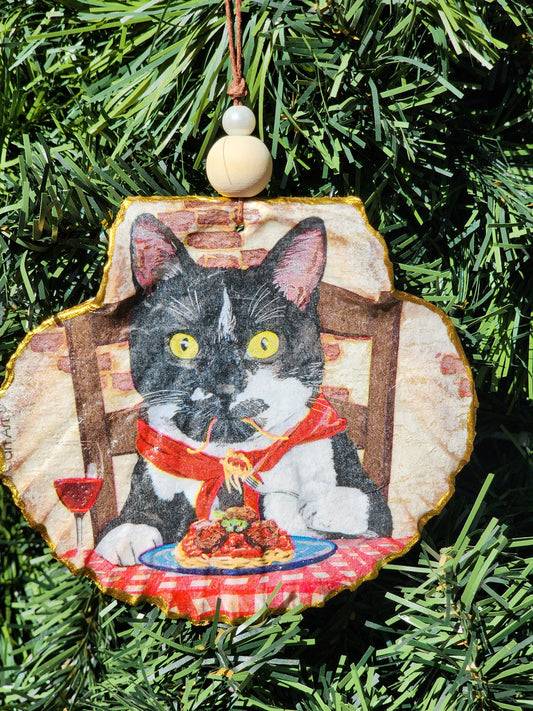 Spaghetti Cat Ornament