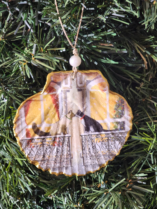 Kitty Love Ornament